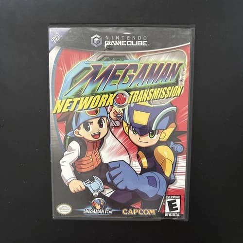 Mega Man Network Transmission Nintendo GameCube 2003 Complete CIB TESTED