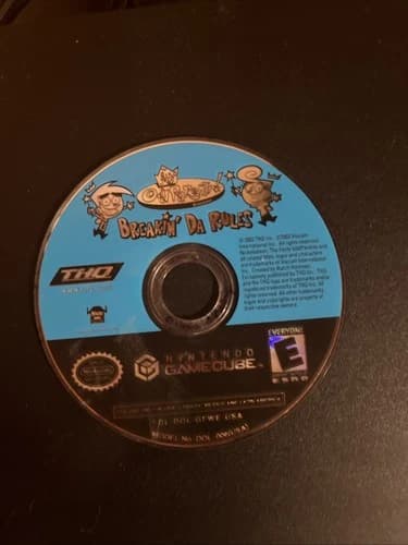 Fairly OddParents: Breakin' Da Rules Nintendo GameCube - Disc Only - Tested!