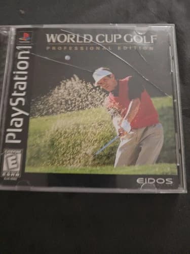 World Cup Golf: Professional Edition (Sony PlayStation 1, 1995) Golfer Ps1 Og