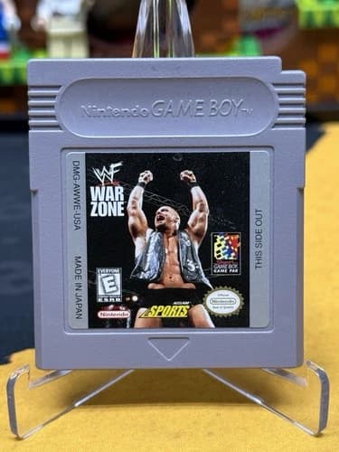 WWF War Zone (Nintendo Game Boy, 1998) Authentic Cart Only Tested