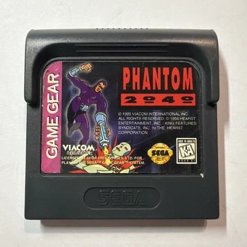 Sega Game Gear - Phantom 2040. Loose. 1995