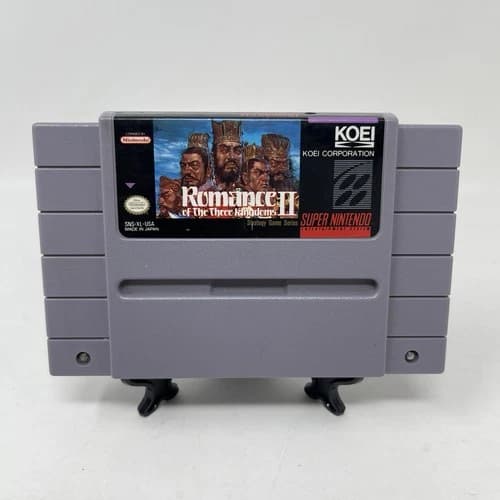 Romance of the Three Kingdoms II 2 Super Nintendo SNES Authentic (Cart Only)