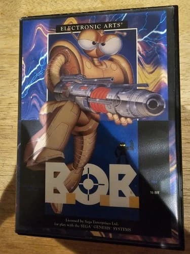 B.O.B. (Sega Genesis, 1993) CIB COMPLETE