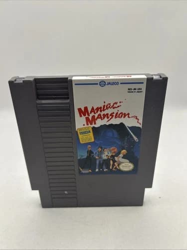 Nintendo NES Maniac Mansion - Authentic
