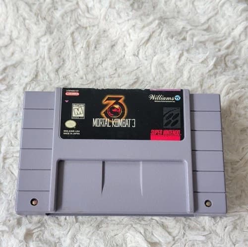 Mortal Kombat 3 Williams Fighting Super Nintendo SNES NTSC-U/C