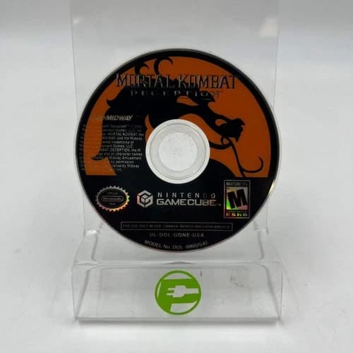 Mortal Kombat Deception (Nintendo GameCube, 2005) Disc Only