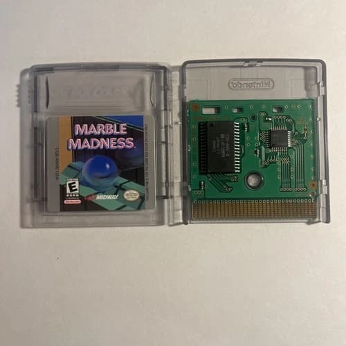 Marble Madness (Nintendo Game Boy Color, 1999) - Cart Only - Authentic - Tested!