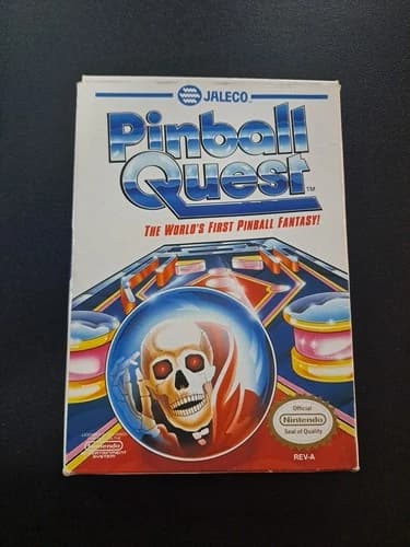 Nintendo NES Game Pinball Quest CIB Complete In Box