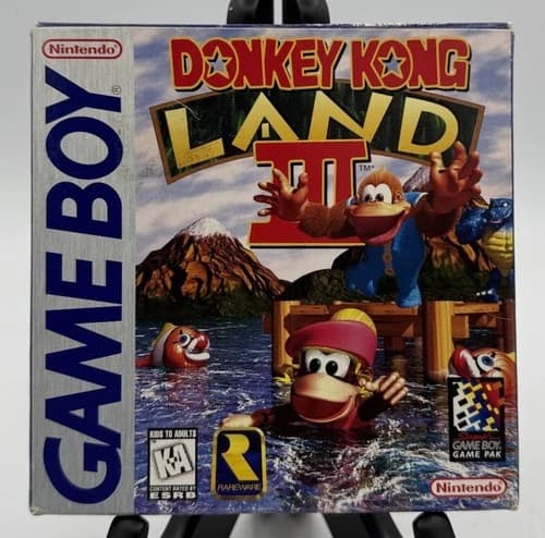 Donkey Kong Land 3 III Complete - Nintendo Game Boy - CIB