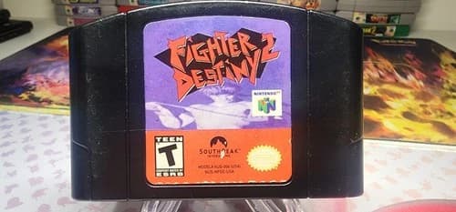Fighter Destiny 2 (Nintendo 64 N64, 2000) Authentic -Cartridge Only- Tested