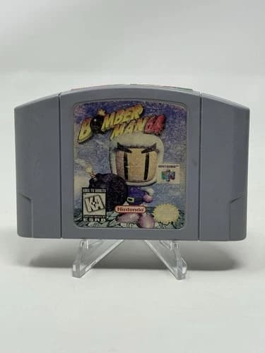 Bomberman 64 N64 Nintendo 64 Authentic Game Cartridge Cleaned Super Fun Retro
