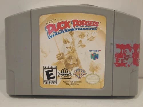 Looney Tunes Duck Dodgers Daffy Duck (Nintendo 64 | N64) Authentic Cart ONLY