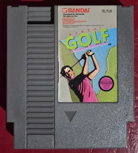 Bandai Golf: Challenge Pebble Beach (Nintendo Entertainment System, 1989)