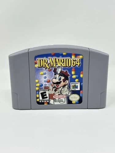 Dr. Mario 64 Nintendo N64 Authentic Cartridge Only Tested Working