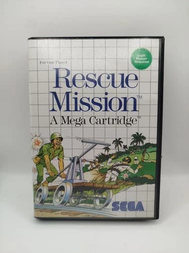 Rescue Mission gioco per sega Master System Sega ottimo completo
