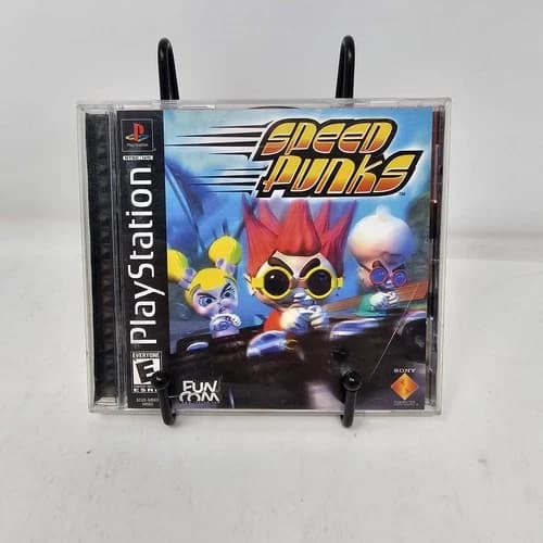 Speed Punks Video Game for Sony PlayStation 1 PS1 - Funcom - TESTED