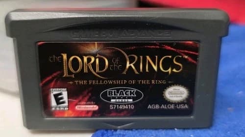 The Lord Of The Rings The Fellowship Of The Ring Gameboy Advance Game GBA Only