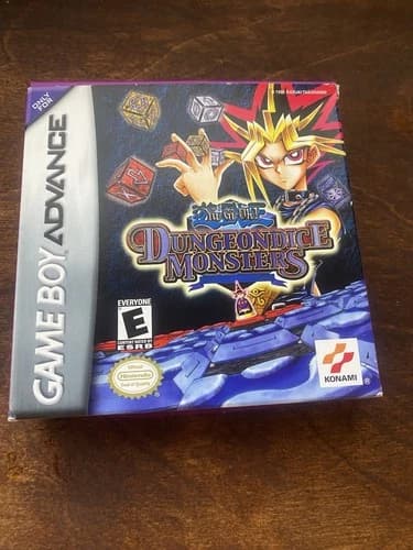 Yu-Gi-Oh Dungeon Dice Monsters (Nintendo Game Boy Advance, 2003) - CIB