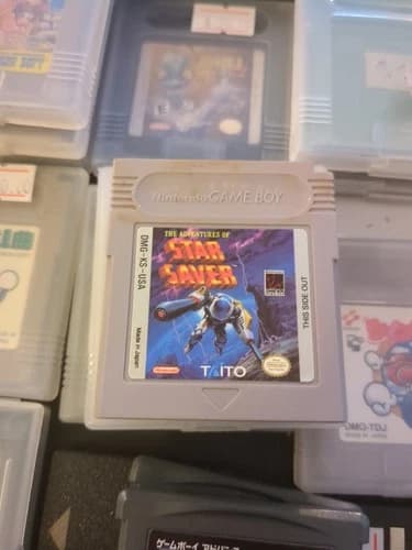 The Adventures of Star Saver Nintendo GameBoy Game Only~Cleaned/Working