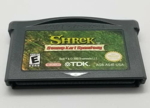 Shrek: Swamp Kart Speedway (Nintendo Game Boy Advance, 2002)