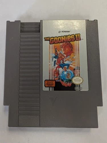 Vintage NES Nintendo Entertainment System The Goonies II 2 Cartridge Only Tested