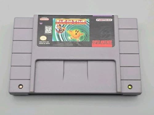 Pac In Time - (Super Nintendo) Game SNES - Authentic - Tested!