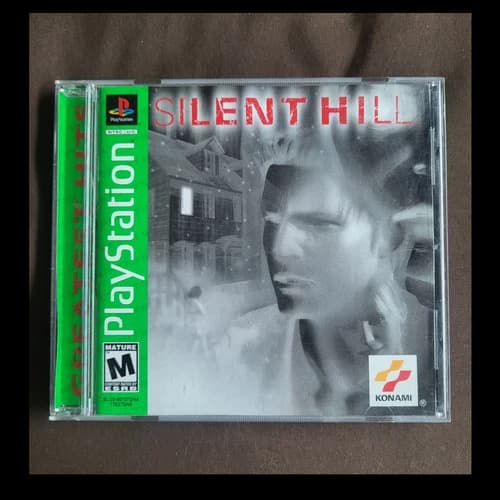 Konami Silent Hill Greatest Hits PS1 Survival Horror PlayStation 1 Game