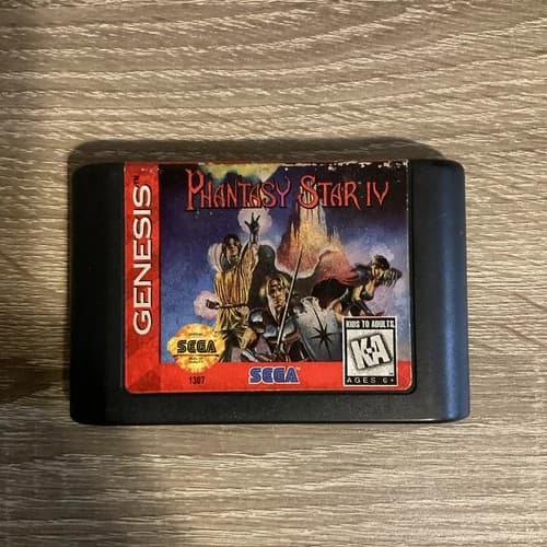 Phantasy Star IV (Sega Genesis, 1994) Cartridge Only