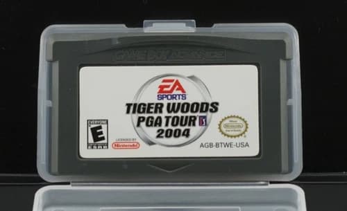 Tiger Woods PGA Tour 2004 Tested Authentic Nintendo GBA Game Boy Advance