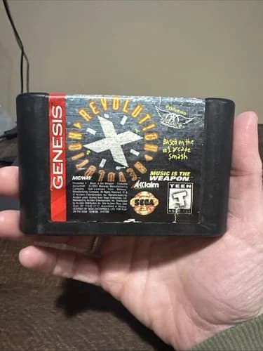 Sega Genesis Game Only Revolution X