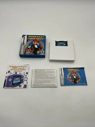 Mario Kart Super Circuit - Nintendo Game Boy Advance - CIB