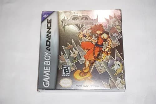 Kingdom Hearts Chain Of Memories (Game Boy Advance GBA) Complete in Box CIB