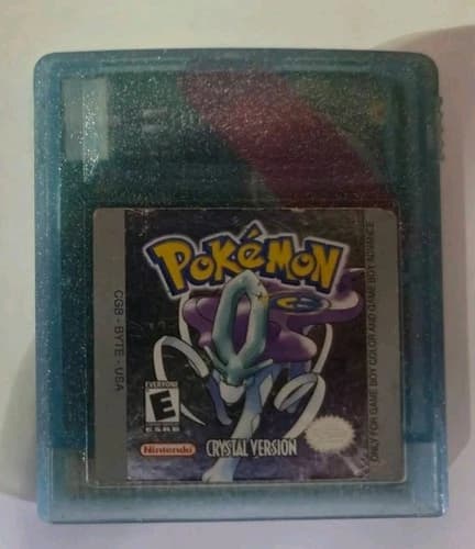 Pokemon Crystal Nintendo Gameboy Color GBC