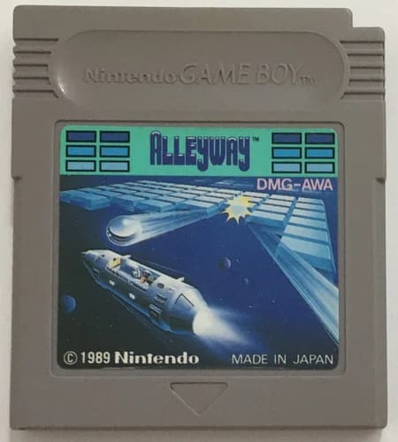Alleyway Pong GB (Nintendo GameBoy, 1989) Game Boy Cartridge Only