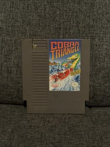 Nintendo NES Cobra Triangle Game Tested Free Shipping 🔥📦