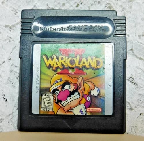 Wario Land 2 Nintendo Game Boy Color Cartridge Tested Working