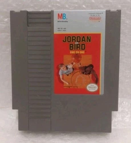 Jordan Vs Bird Nintendo NES Cartridge Only - Authentic Tested