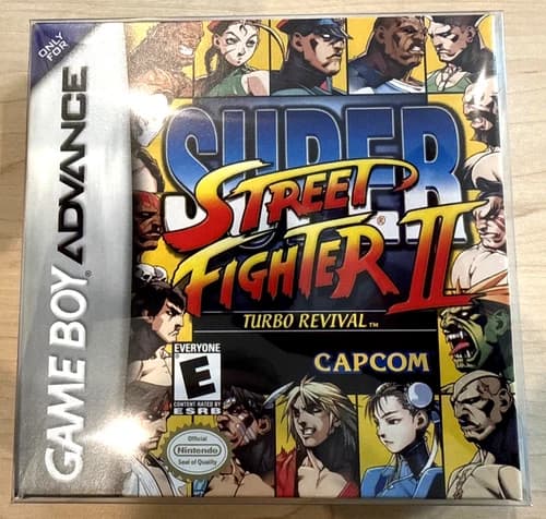 *COMPLETE* Super Street Fighter II: Turbo Revival (Game Boy Advance GBA, 2001)