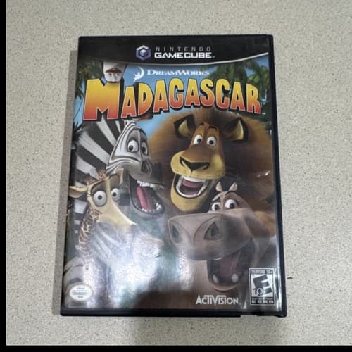 Madagascar for Nintendo GameCube CIB