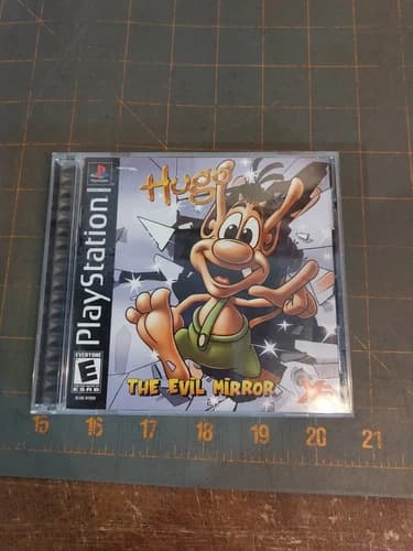 PS1 Hugo: The Evil Mirror (Sony PlayStation 1, 2003) CIB Complete
