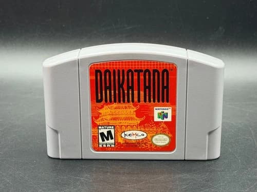 John Romero's Daikatana Nintendo 64 N64 Game Cartridge Only Authentic Kemco