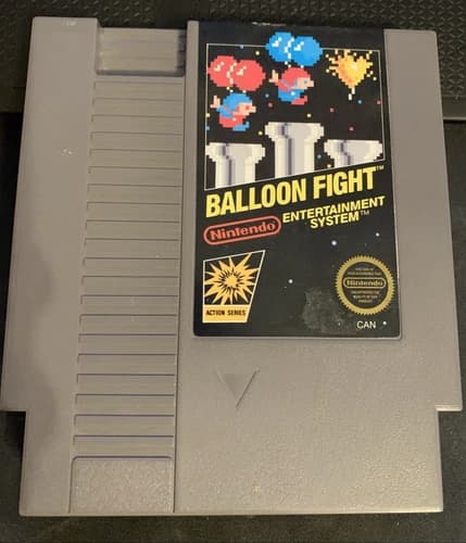 Balloon Fight NES Nintendo Entertainment System Video Game Action Classic