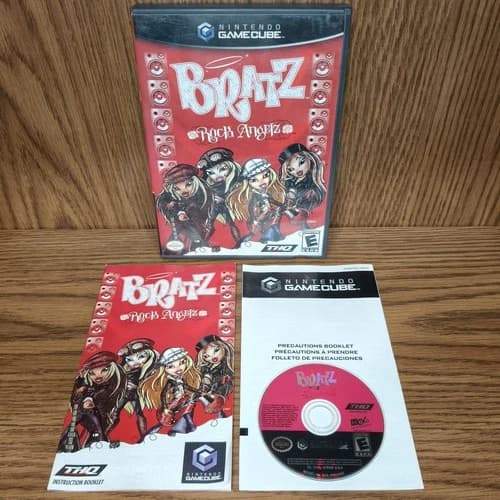 Bratz: Rock Angelz (Nintendo GameCube) CIB Authentic Retro Gaming Rare Working
