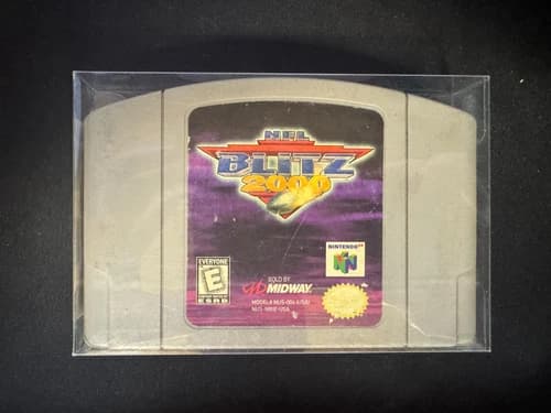 N64 NINTENDO 64 NFL BLITZ 2000 AUTHENTIC GAME CARTRIDGE TESTED WORKING