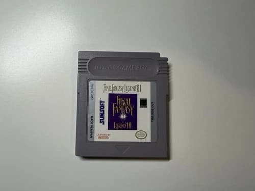 Nintendo Game Boy Final Fantasy Legend III 3 Tested