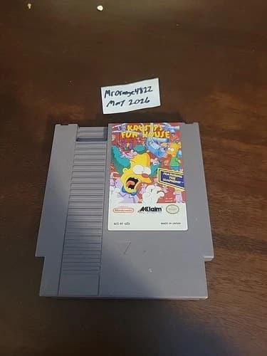 Krusty's Fun House Simpsons (Nintendo NES, 1992)