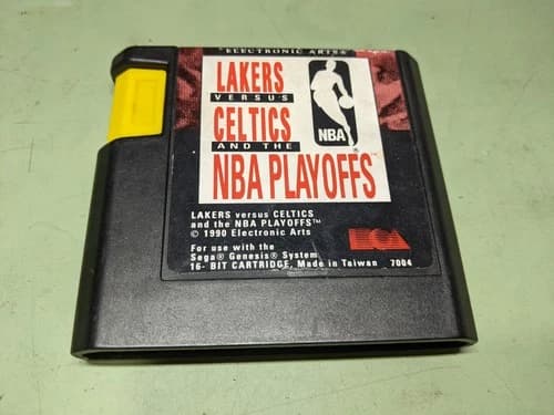 Lakers vs. Celtics and the NBA Playoffs Sega Genesis Cartridge Only