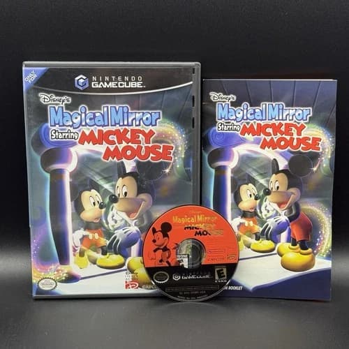 Disney's Magical Mirror Starring Mickey Mouse (GameCube, 2002) CIB W/ Manual