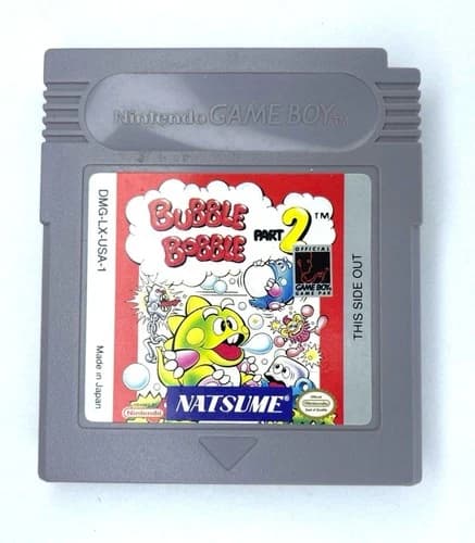Bubble Bobble Part 2 for Nintendo Gameboy (Authentic, Tested, Working)