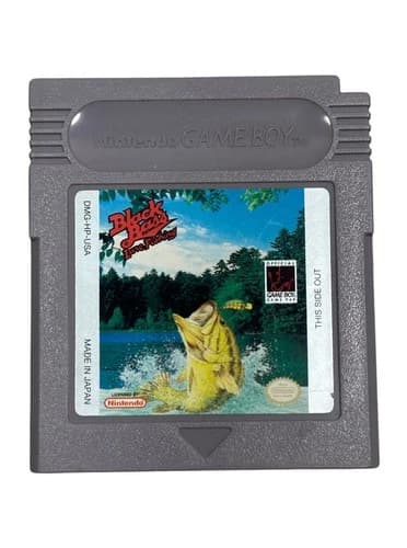 Black Bass: Lure Fishing (Nintendo Game Boy, 1994) Cartridge Only - Tested